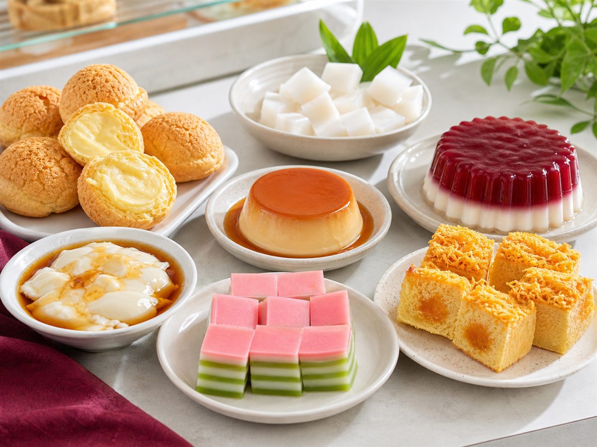 Các món bánh ăn vặt của Han Bakery